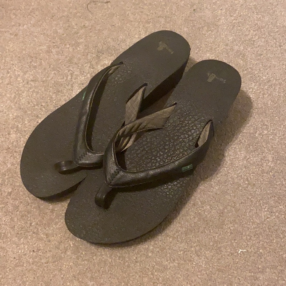 Sanuk sandal wedges